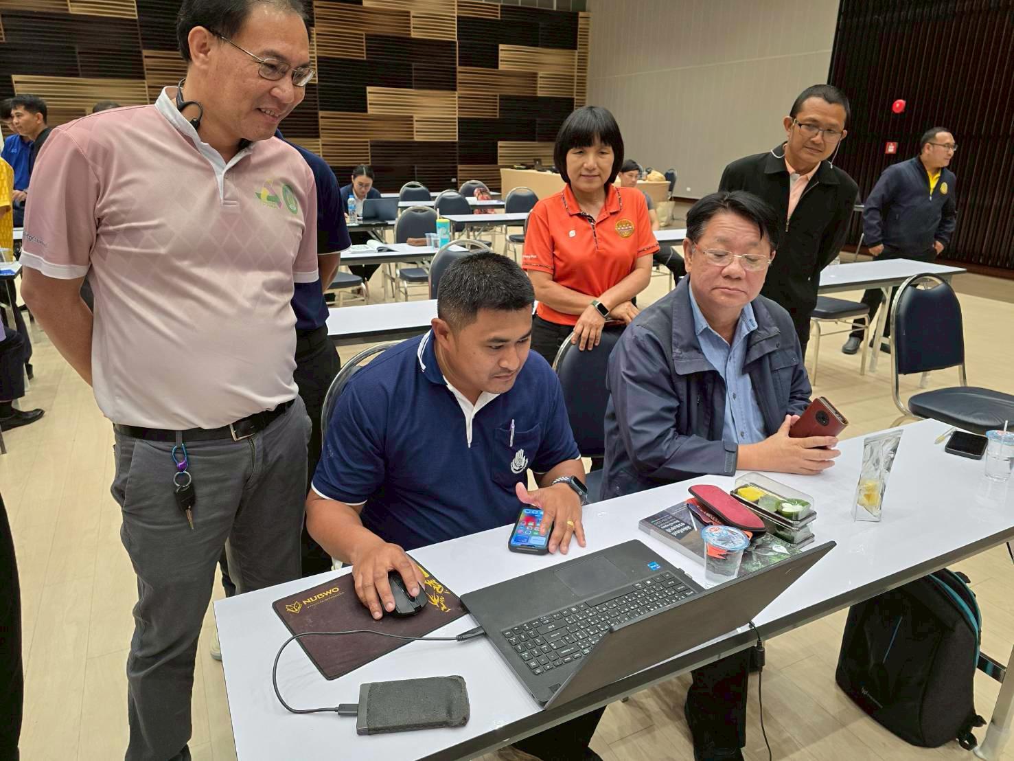 27. โครงการฝึกอบรมเชิงปฏิบัติกาการติดตามสถานการณ์น้ำ เผื่อเฝ้าระวังและรับมือภัยแล้ง